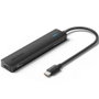 Vention CHYBB Hub USB Tipo C 3.2 con 2 Puertos USB C 3.2, 2 Puertos USB 3.2 y 1 Puerto USB C 3.2, 15 cm