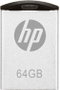 HP v222w Unidad Flash USB 64 GB Plata Metal