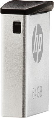 HP v222w Unidad Flash USB 64 GB Plata Metal