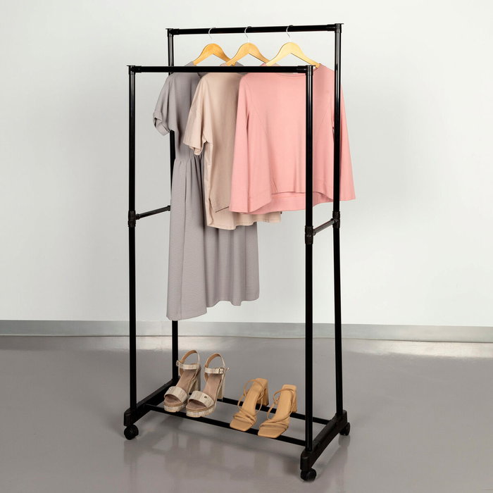 Perchero Max Home Acero Plástico 75 x 157 x 40 cm (4 Unidades)