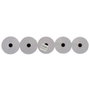Ekrit Rollo de Papel Térmico Sin BPA 80x80x12mm 57g/m² (Pack de 5)