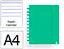 Carchivo Cuaderno Ingeniox Foam A4 80 Hojas Rayado Horizontal Verde