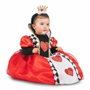 My Other Me Disfraz Reina de Corazones Bebé con Vestido, Enagua y Diadema, Talla 2 a 3 años