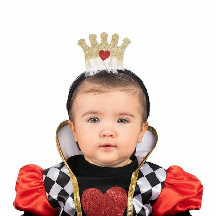 My Other Me Disfraz Reina de Corazones Bebé con Vestido, Enagua y Diadema, Talla 2 a 3 años My Other Me Disfraz Reina de Corazones Bebé con Vestido, Enagua y Diadema, Talla 2 a 3 años