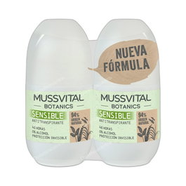 Mussvital Botanics Deo Sens Pack Doble 75ml x 2