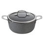 Ballarini Salina Kasserolle con Tapa 20cm Aluminio Titanio Gris 2.67L