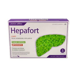 DIETMED Hepafort 20 Ampollas - Fórmula Hepática con Colina y Vitamina C para el Metabolismo y Sistema Inmunitario
