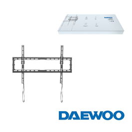 Daewoo Soporte de TV fijo para 37 a 80 pulgadas con inclinacion de 8 grados, capacidad 45 kg