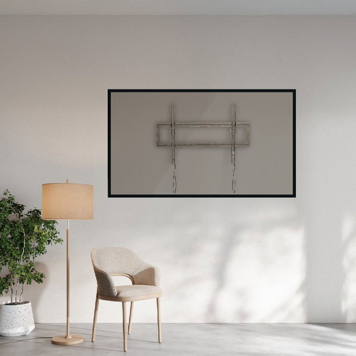 Daewoo Soporte de TV fijo para 37 a 80 pulgadas con inclinacion de 8 grados, capacidad 45 kg