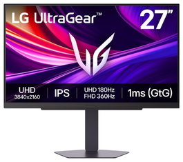 LG UltraGear 27G810A-B Monitor Gaming 27" IPS 180Hz 4K 360Hz Full HD