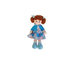 Beatriz Muñeca Patchwork de Tela 40 cm - Modelos Surtidos Aleatorios (Recomendada +36 Meses)