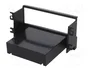 ACV Bastidor de montaje de radio para Kia Sportage II 1 DIN negro