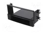 ACV Bastidor de montaje de radio para Kia Sportage II 1 DIN negro