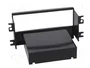 ACV Bastidor de montaje de radio para Kia Sportage II 1 DIN negro