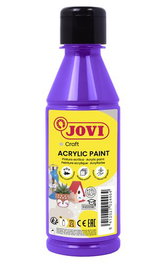 Jovi Pintura Plástica Jovidecor Acryl 250 mL Violeta