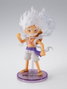 One Piece Figura World Collactable Figures x S.H. Figuarts Monkey D. Luffy Gear 5 8 cm