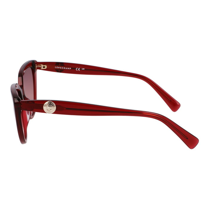 Longchamp LO766S-601 Gafas de sol con cristales rojos Longchamp LO766S-601 Gafas de sol con cristales rojos