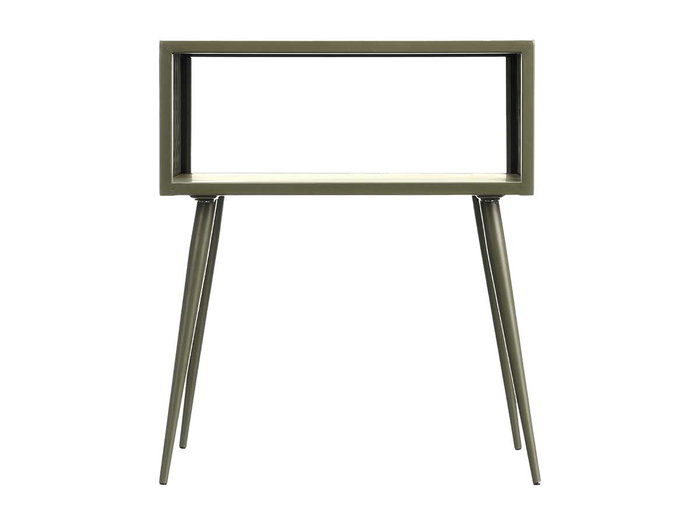 Giftdecor Mesa Auxiliar Rectangular Verde 46.5 x 36.2 x 19.2 cm