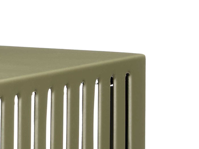 Giftdecor Mesa Auxiliar Rectangular Verde 46.5 x 36.2 x 19.2 cm
