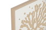 DKD Home Decor Cuadro Papel Mache PS 50x3x50 Coral Surtido 2