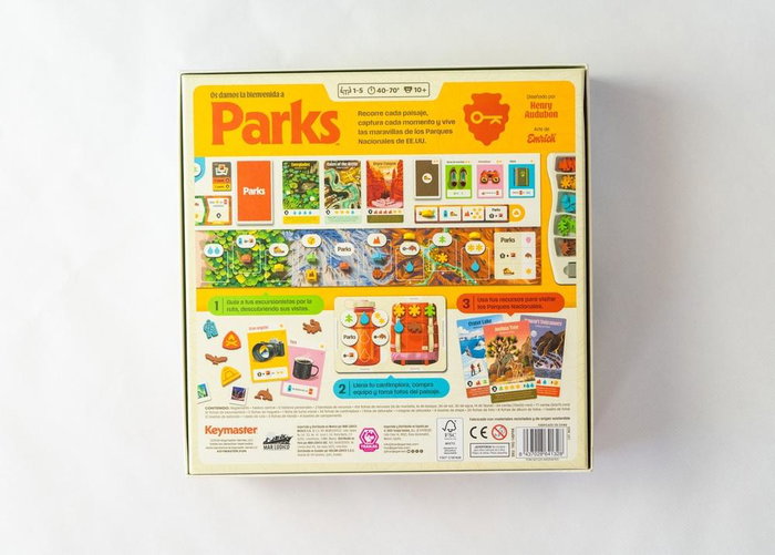 Tranjis games sl Juego de mesa PARKS (2.ª Edición)