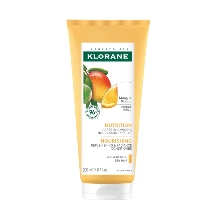 Klorane Acondicionador Nutrición al Mango para Cabello Seco Reacondicionado