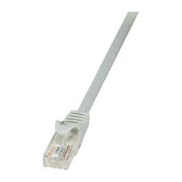 LogiLink Cable de parcheo Cat.6 U/UTP gris 15m EconLine