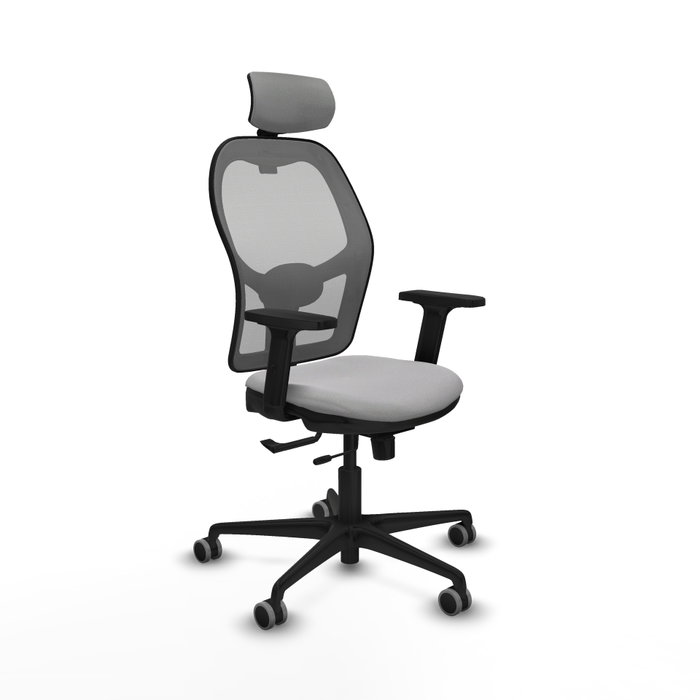 PIQUERAS Y CRESPO Silla de oficina Jorquera con mecanismo Sincro/Traslack, Gris PIQUERAS Y CRESPO Silla de oficina Jorquera con mecanismo Sincro/Traslack, Gris