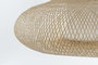 DKD Home Decor Lámpara de Techo Balines Bambú Natural 75 x 75 x 48 cm