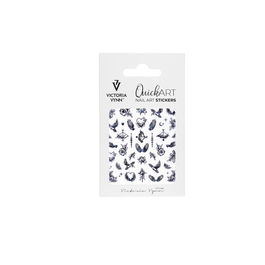 Victoria Vynn Quick Art 1, Medium Pegatinas para Uñas de Secado Rápido, Diseños Glamurosos y Variados en Poco Tiempo