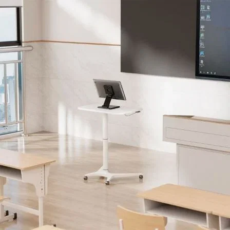 Aisens DT27T-443 Soporte de Mesa Inclinable para Monitor o POS 10"-27" (6.5 kg, VESA 100x100 mm), Negro