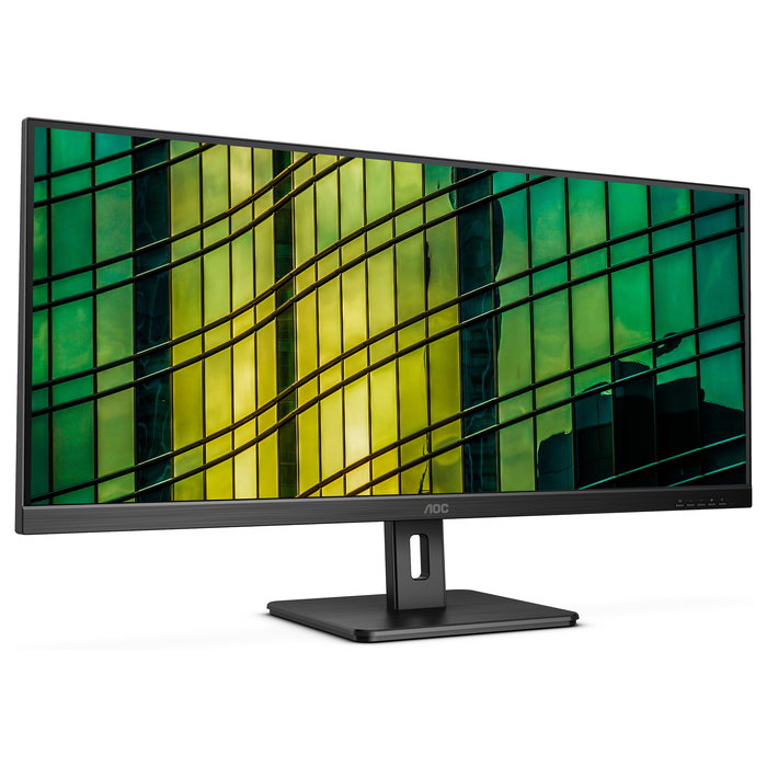 AOC U34E2M Monitor Curvo 86,4 cm (34 Pulgadas) UltraWide QHD (3440x1440), 100 Hz, 4 ms, Negro, con DisplayPort y 2x HDMI