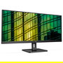 AOC U34E2M Monitor Curvo 86,4 cm (34 Pulgadas) UltraWide QHD (3440x1440), 100 Hz, 4 ms, Negro, con DisplayPort y 2x HDMI