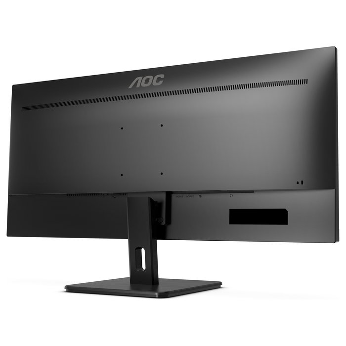 AOC U34E2M Monitor Curvo 86,4 cm (34 Pulgadas) UltraWide QHD (3440x1440), 100 Hz, 4 ms, Negro, con DisplayPort y 2x HDMI