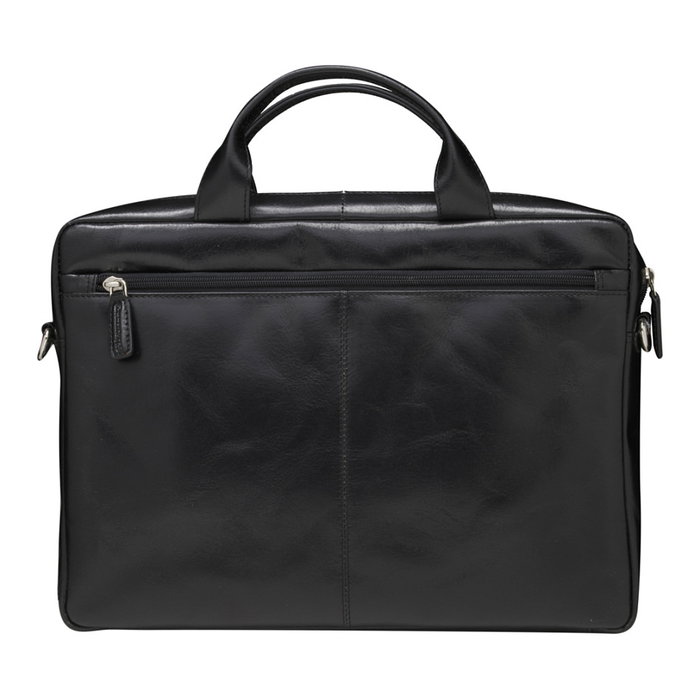 dbramante 1928 Maletín Negro AMALIENBORG 15" 2nd Gen Cuero Unisex para Portátil