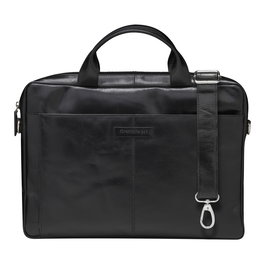 dbramante 1928 Maletín Negro AMALIENBORG 15" 2nd Gen Cuero Unisex para Portátil