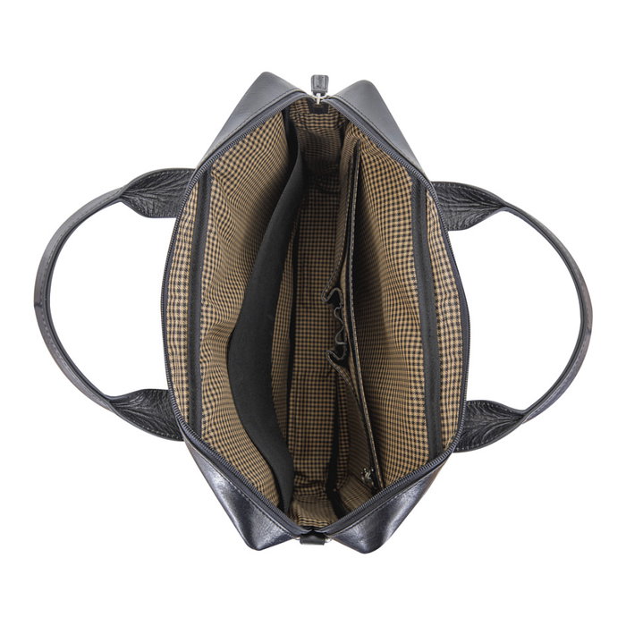 dbramante 1928 Maletín Negro AMALIENBORG 15" 2nd Gen Cuero Unisex para Portátil