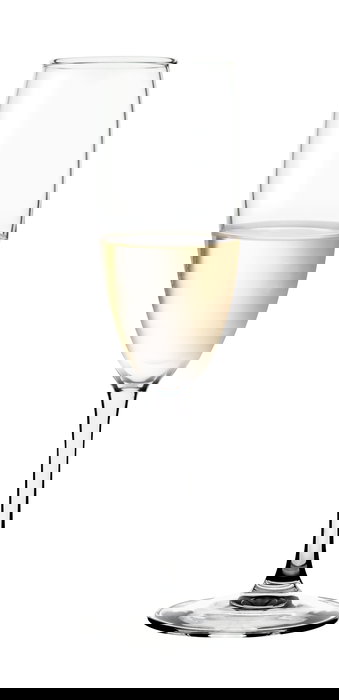 Inde Copa Cava Vega - Copa de Champagne para Cava, 20 cl, Cristal, 4.8 cm de Diámetro x 22.6 cm de Alto (24 Unidades)