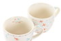 DKD Home Decor Set de Vajilla Ballenitas de 3 Piezas