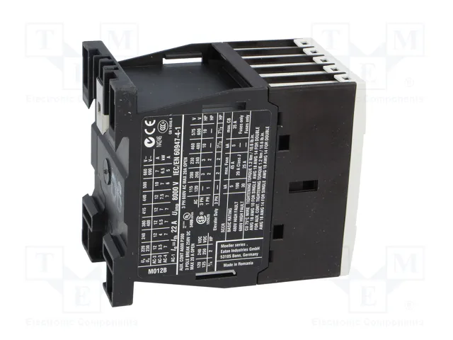 EATON ELECTRIC DILM12-10-110VAC Contactor 3-polar 12A 110VAC EATON ELECTRIC DILM12-10-110VAC Contactor 3-polar 12A 110VAC