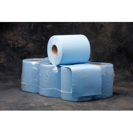 Bobina Papel Mecha Laminado Azul 6 Unidades Ref 92212