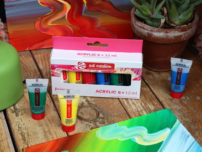 Talens Art Creation Set acrílico Primary de 6 x 12 ml