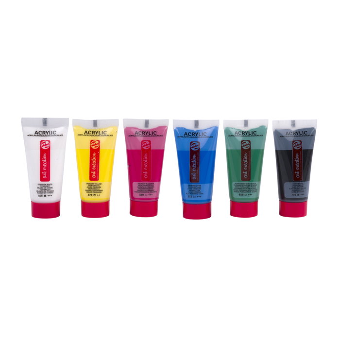 Talens Art Creation Set acrílico Primary de 6 x 12 ml