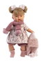 Llorens Muñeca Joelle Llorona con Chaqueta Fucsia y Cuerpo de Tela 38 cm con Sonido