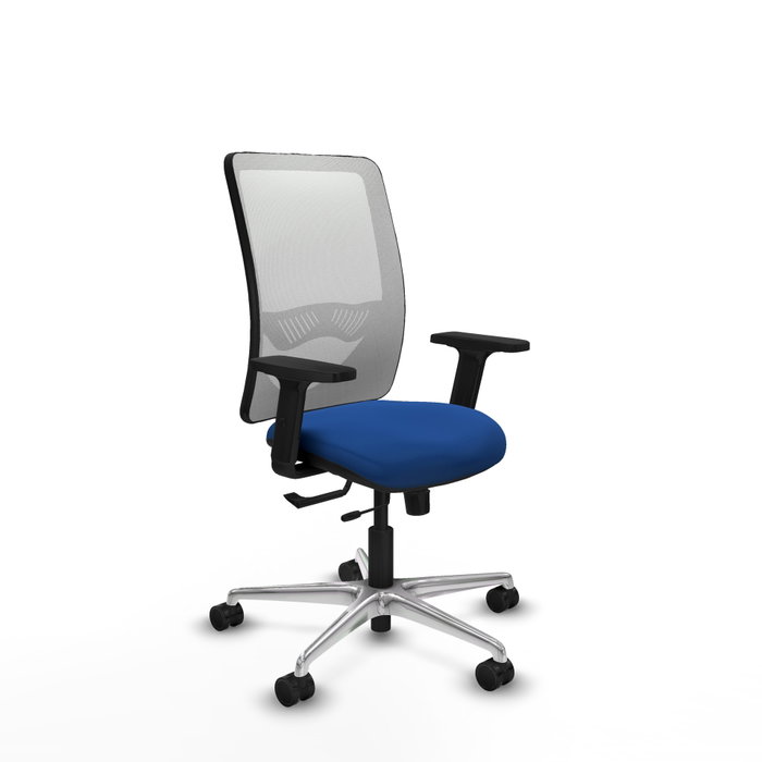 PIQUERAS Y CRESPO Silla de oficina Zulema Azul y Blanco PIQUERAS Y CRESPO Silla de oficina Zulema Azul y Blanco