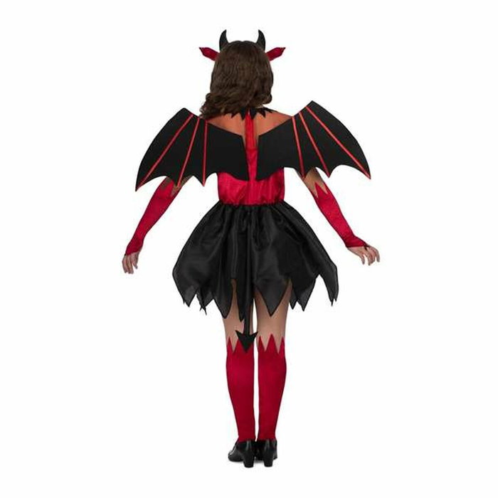 My Other Me Disfraz de Diablesa con Tocado, Alas, Vestido con Cola, Guantes y Calientapiernas Talla 3-4 Años My Other Me Disfraz de Diablesa con Tocado, Alas, Vestido con Cola, Guantes y Calientapiernas Talla 3-4 Años