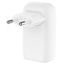 Belkin Cargador Boost 67W con 3 puertos USB-C, PPS, Blanco WCC002VFWH