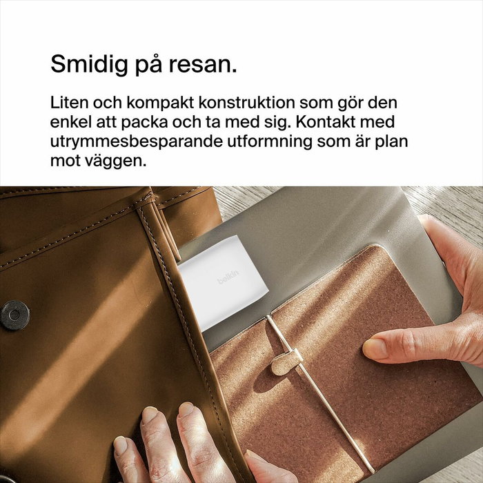 Belkin Cargador Boost 67W con 3 puertos USB-C, PPS, Blanco WCC002VFWH