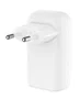 Belkin WCC002VFWH Cargador de Pared 67W PPS con 3 Puertos USB-C, Carga Rápida Simultánea, Clavijas Plegables, Blanco
