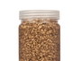 GIFTDECOR Bote de Piedras Decorativas Metalizadas Oro 700g